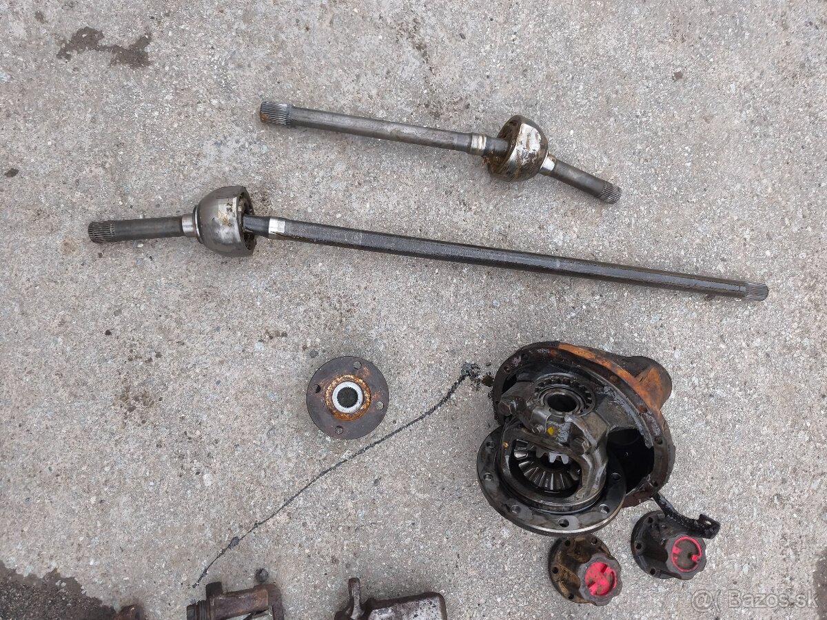 Nissan patrol y61 nápravy náhradné diely