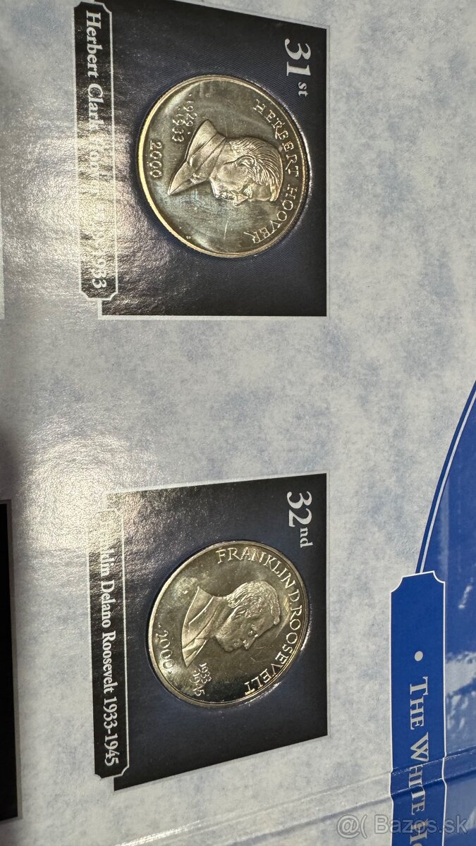 Zbierka minci americkych prezidentov - 5