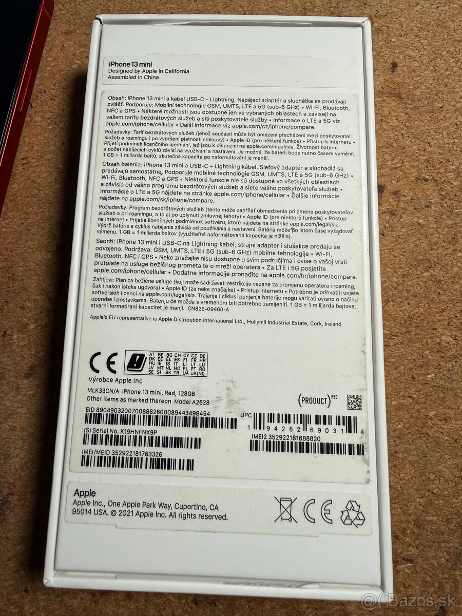 Apple iPhone 13 Mini 128gb Red - 5