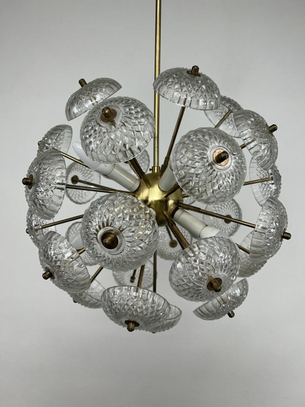 Retro luster „Pampeliška“ – Kamenický Šenov - 5