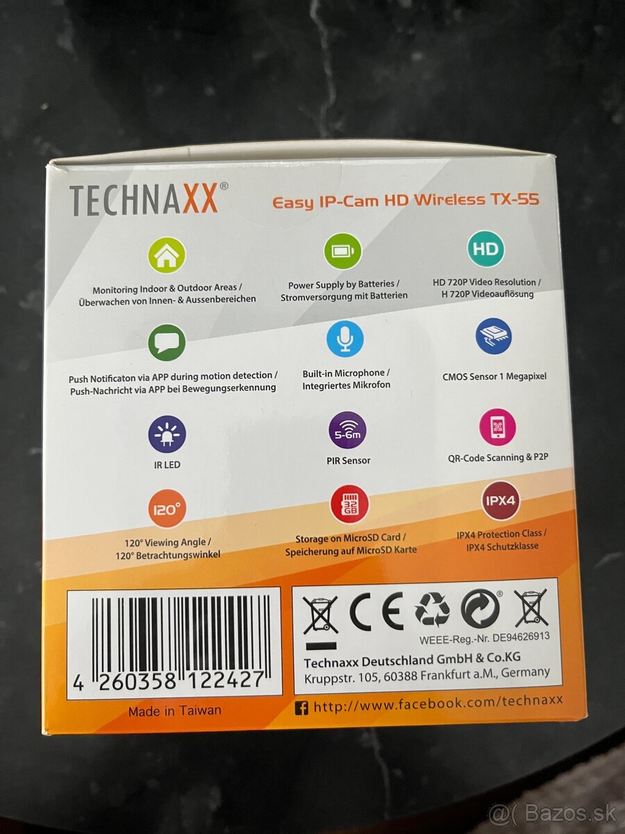 Bezdrôtová IP kamera - 5