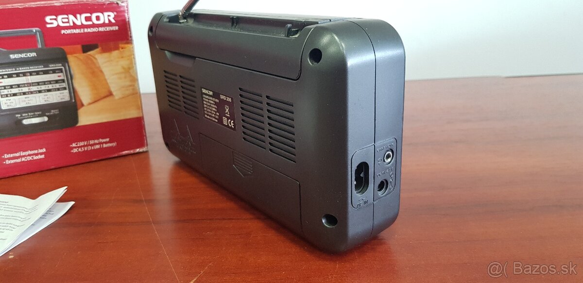 SENCOR rádio "tranzistorové" - 5
