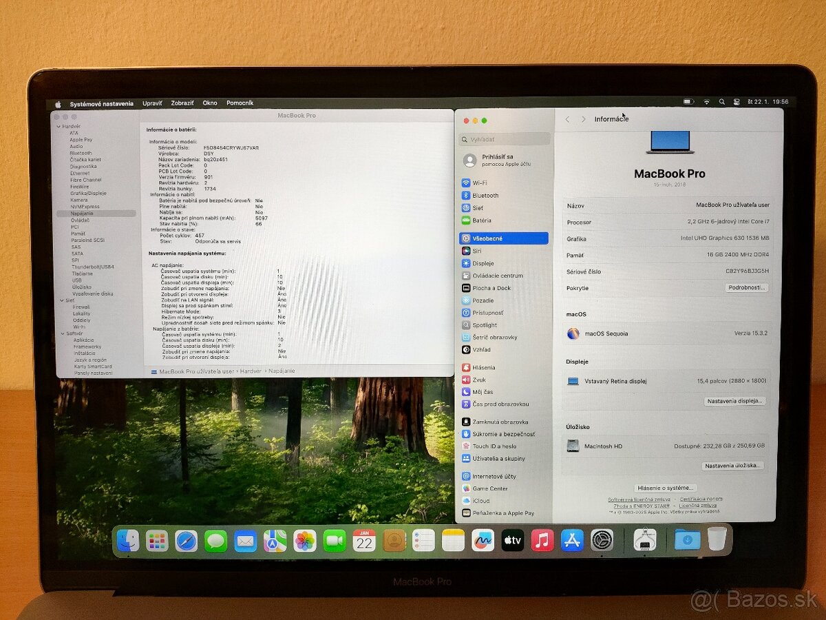 MacBook Pro 15 2018 16GB 256GB - 5