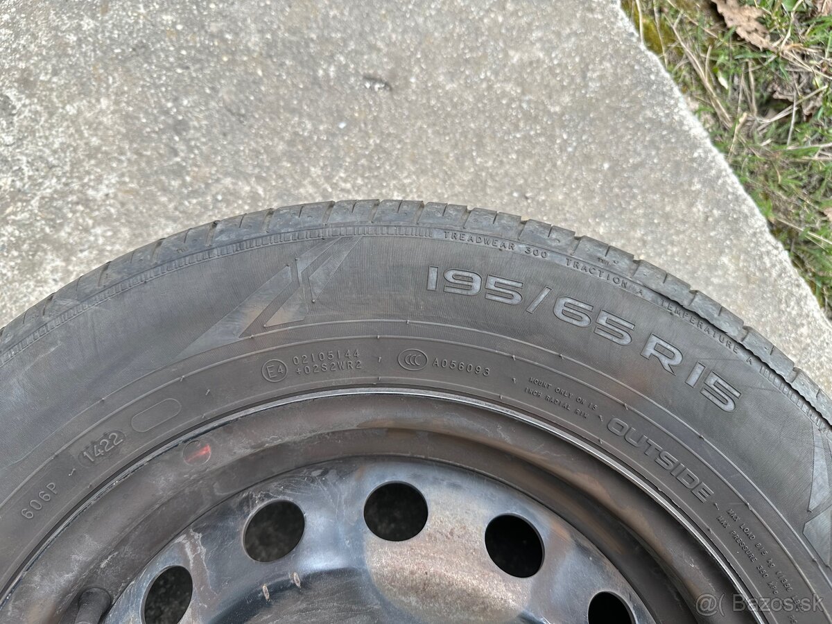 5x114,3 R15 195/65 R15 letné - 5