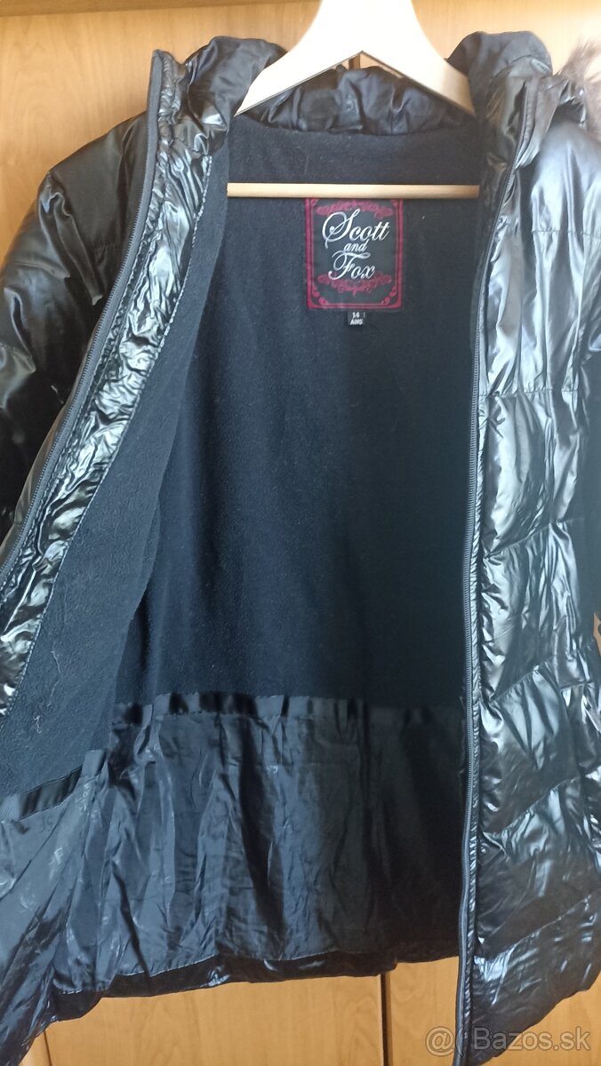 Dievčenská dlhá zimná bunda veľ. 164 - 5