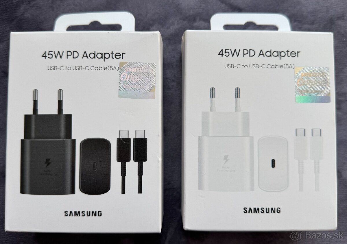 NOVÉ nabíjačky Samsung USB-C 45W - 5