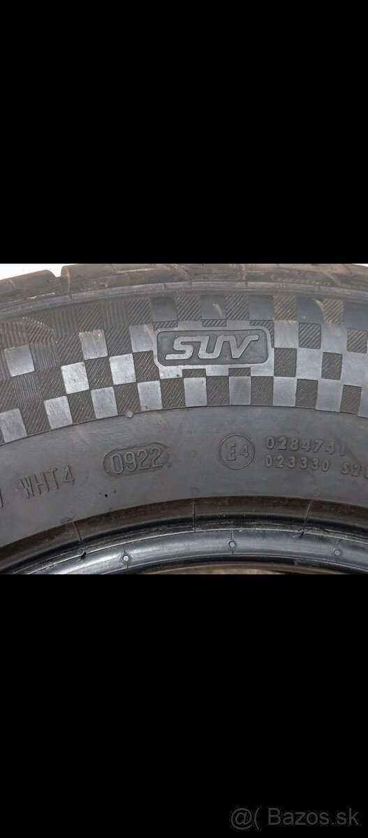 Predám letné pneumatiky 215/65r16 - 5