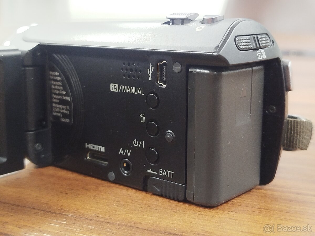 Kamera Panasonic HC-V160 - REZERVOVANÉ - 5