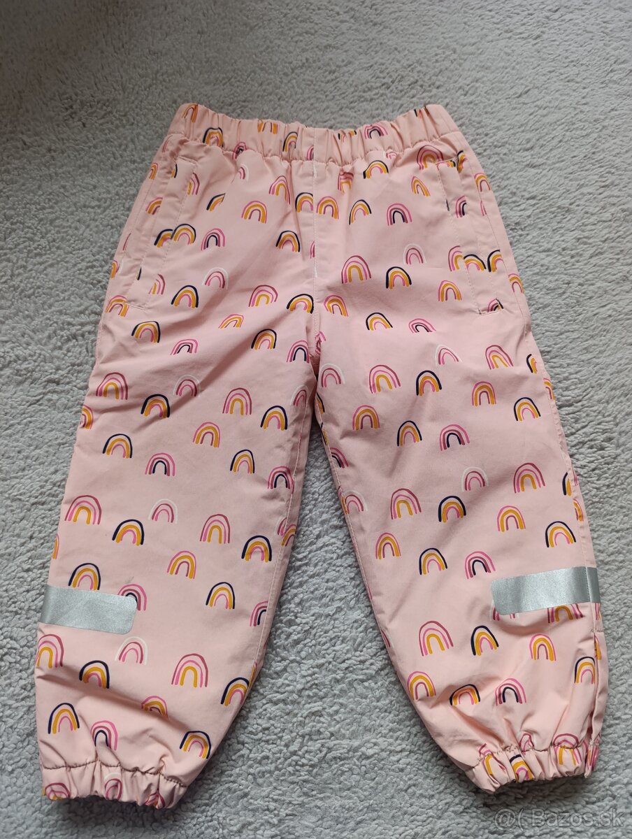 Zateplený set do dažďa + softshellová bunda 98 (2-3 roky) - 5