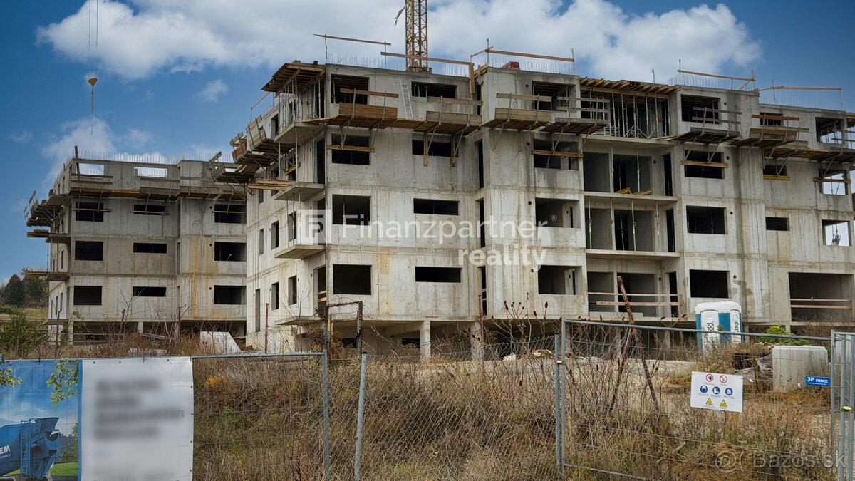 2 izbový byt 54 m² v novom projekte, Mlynárce, Nitra - 5