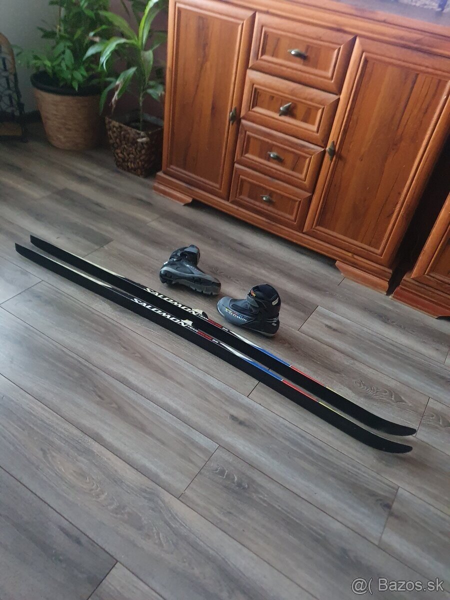 Predam bezkovy set,SALOMON,161 cm,SNS,c.36,supiny - 5