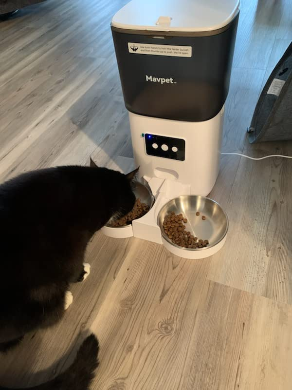 Automatické krmítko / zásobník pre mačky, psov - 5