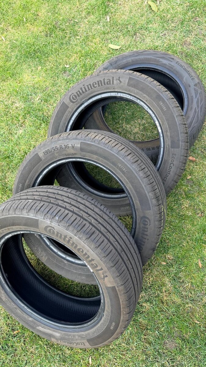 Letné pneu Continental 195/55 R16 V - 5