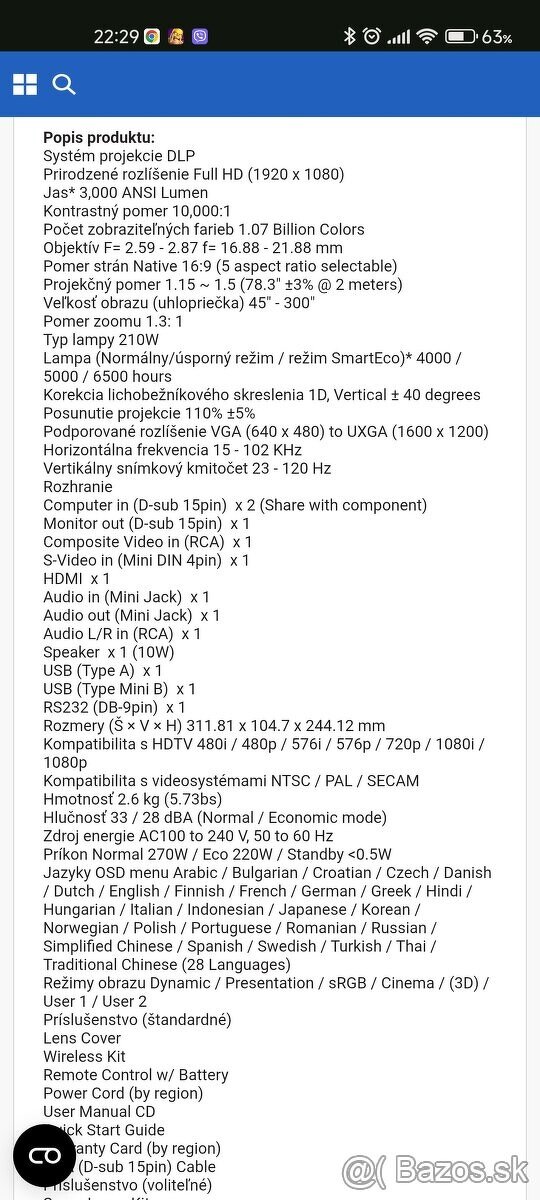 BenQ MH680 FullHD - 5