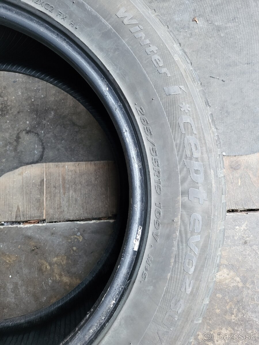 265/55r19 109V,Hankook Winter - 5