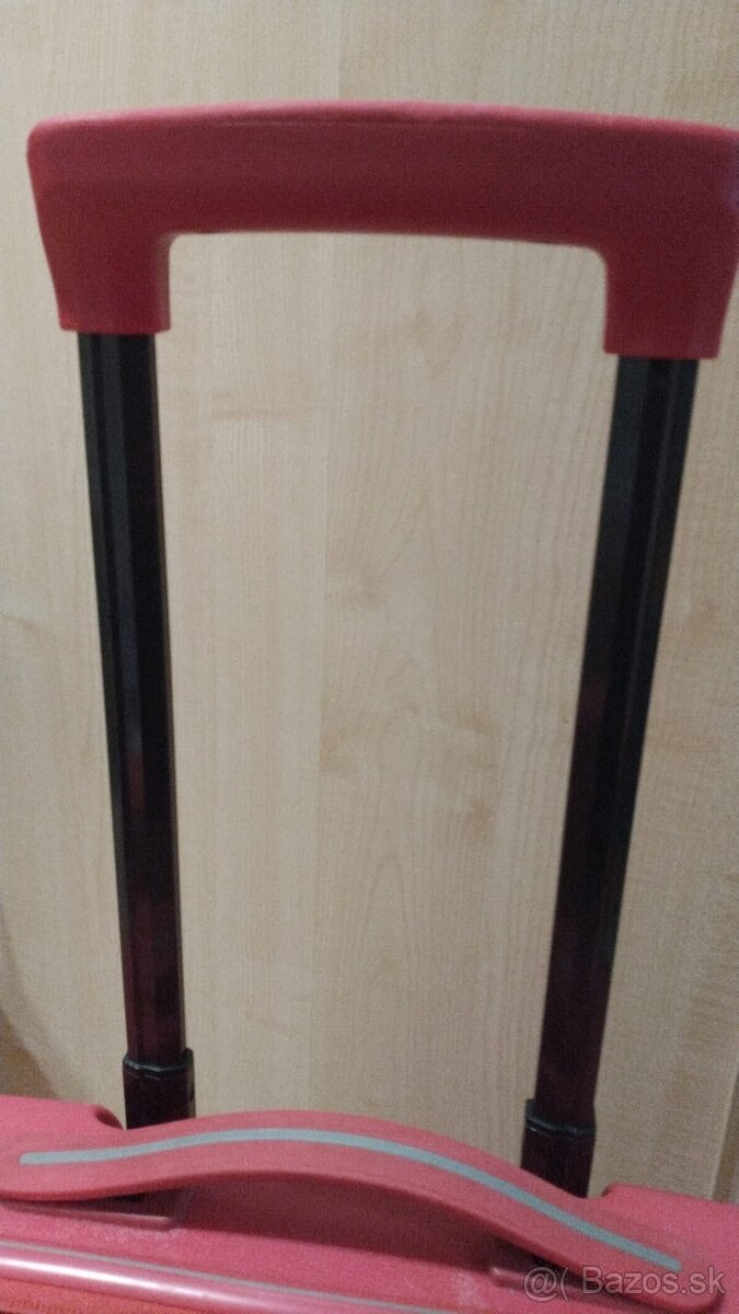 Dámsky kufor, ružový. - 5