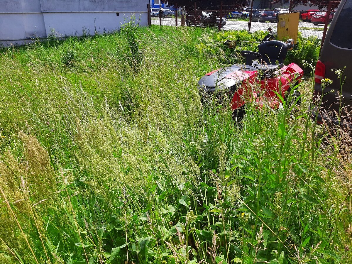 Traktorový mulčovač, kosačka Solo by Alko + snežný pluh - 5