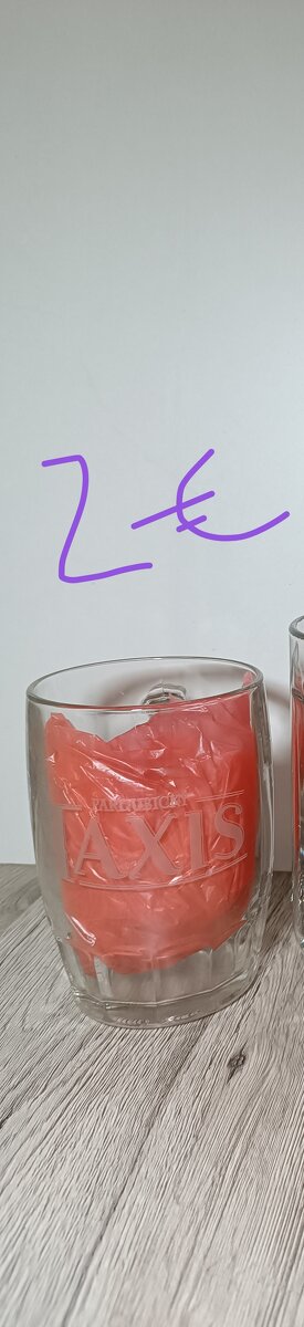 České pivové poháre 3 - 5