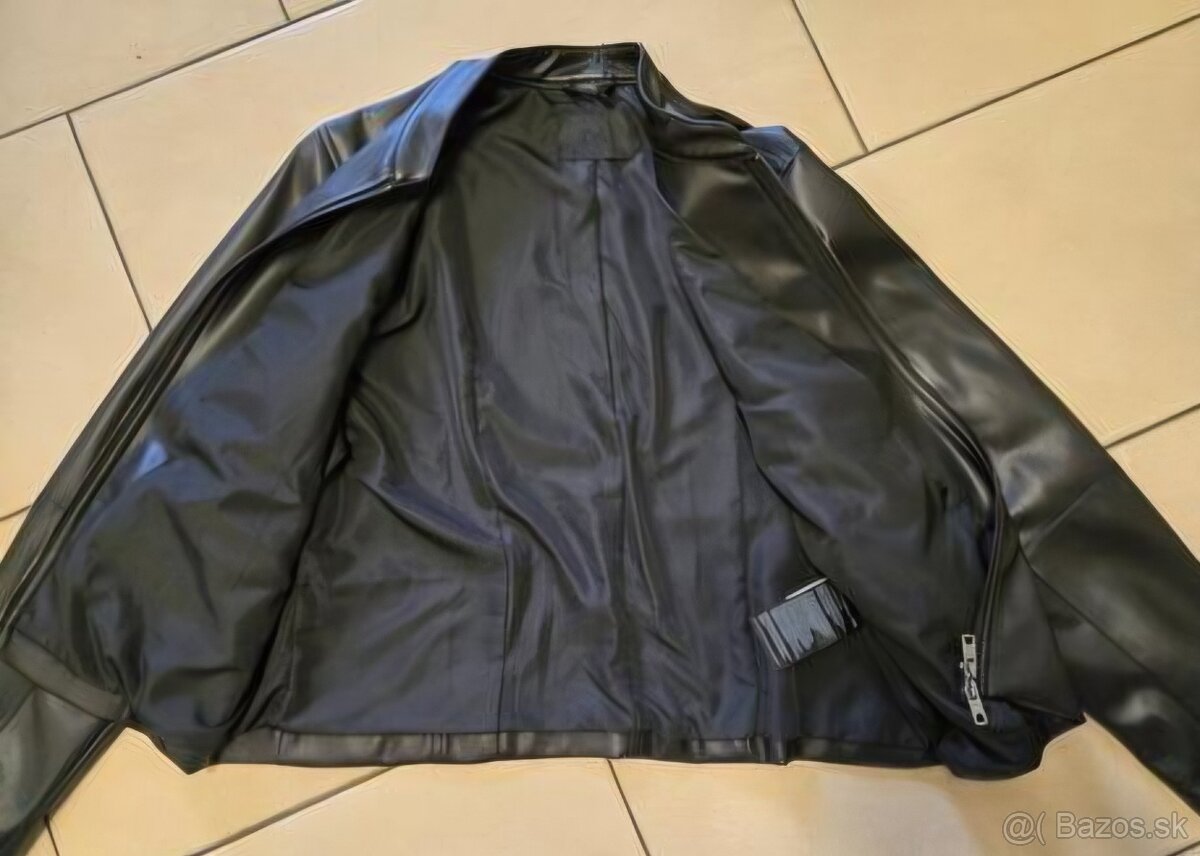 Koženková bunda vel.44 - 5