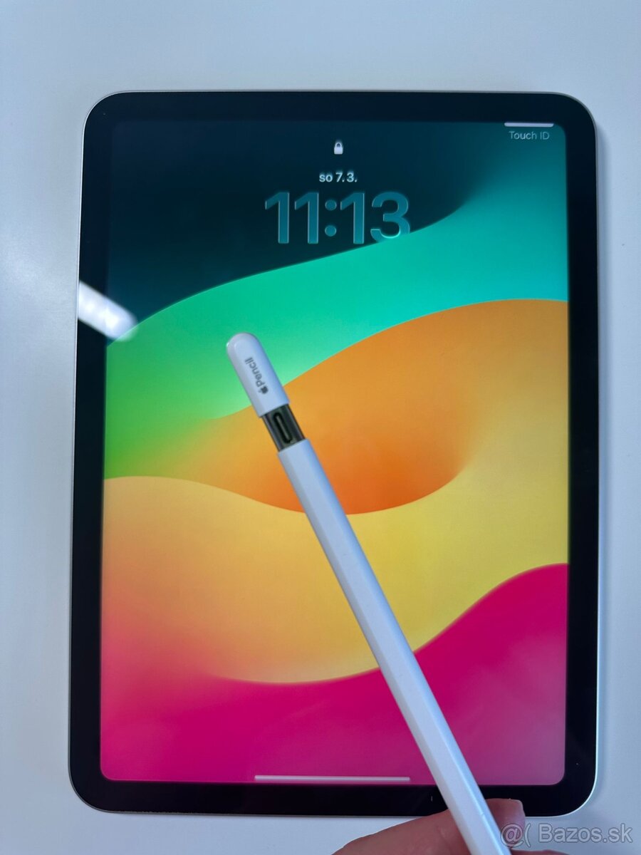 Apple iPad 10. generácie (2022) 64GB + Apple Pencil USB-C + - 5