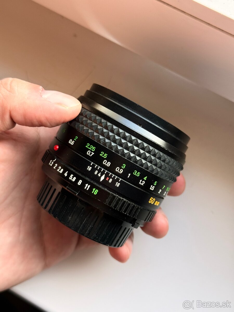 ✅ Minolta MD rokkor 50 mm 1,2 f - 5