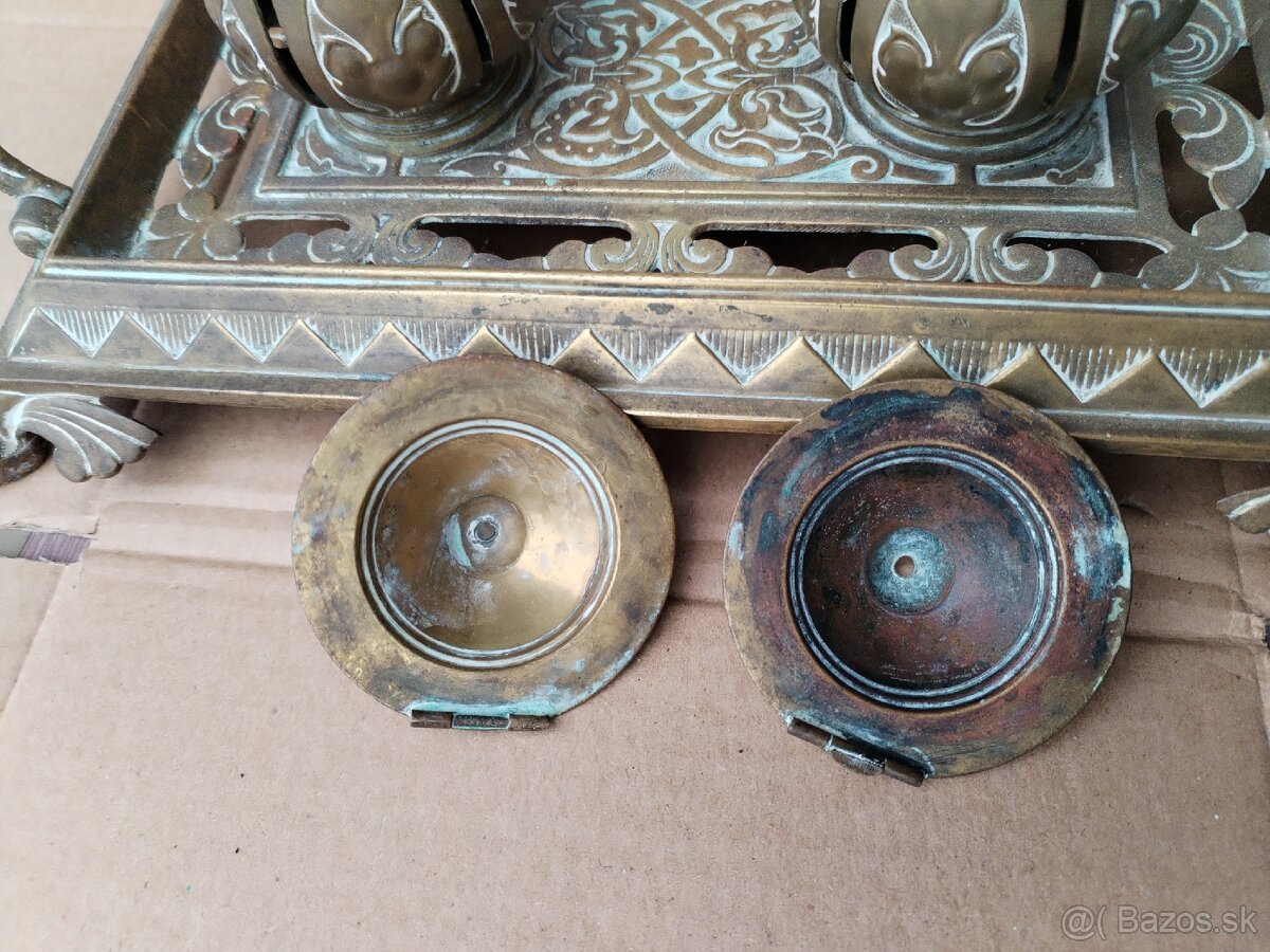 Kalamár veľký mosadzny 45€ - 5