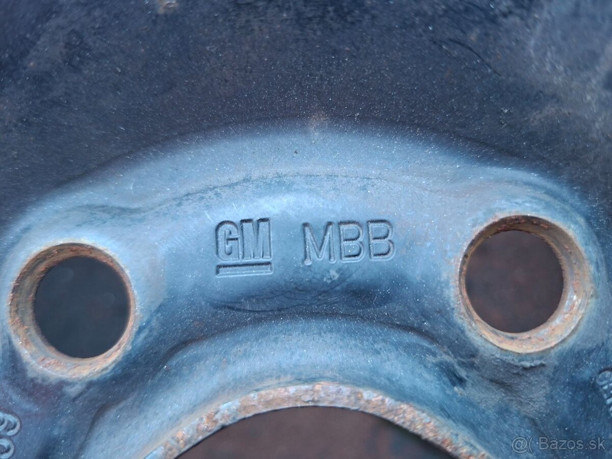 Plechové disky Opel/Chevrolet R16, 5x105 - 5