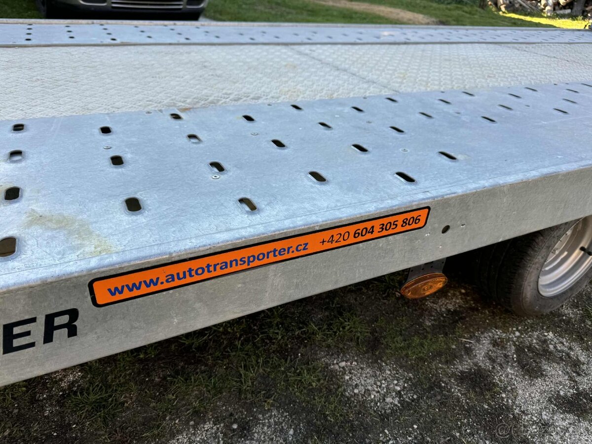 Predám príves Temared Carkeeper 3500, výklopný - 5