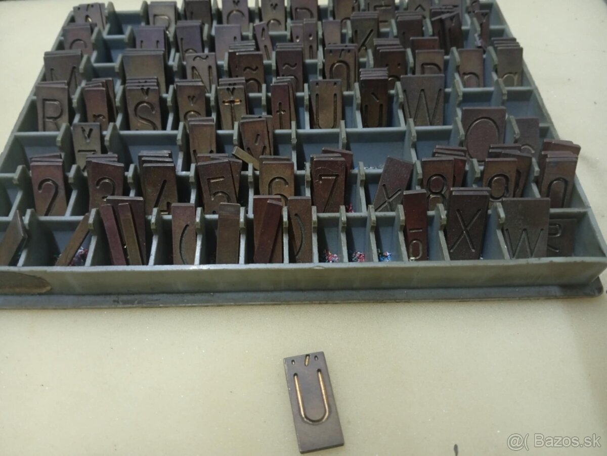 Pantograf,písmená - 5