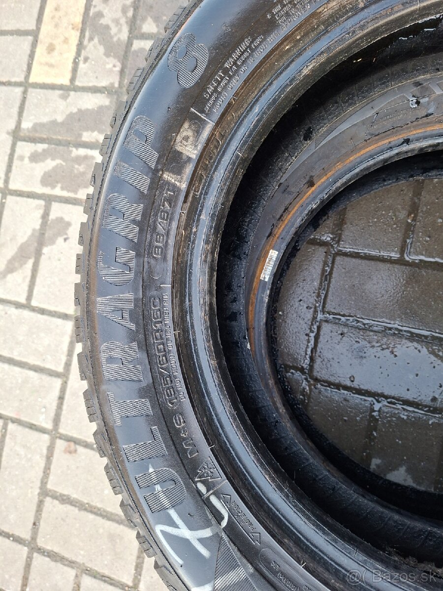 Predám4 zimné pneumatiky 196/60R 16C 99/97 T - 5