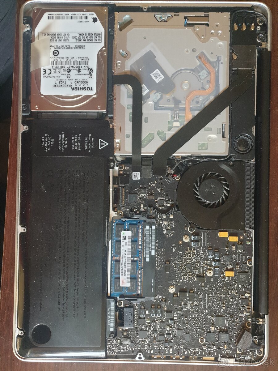 Predám MacBook Pro 13.3" Core i7 r. 2012 - 5