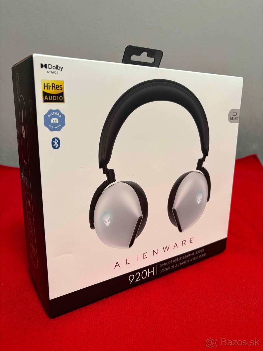 Bezdrôtové herné sluchadlá Alienware AW920H - 5