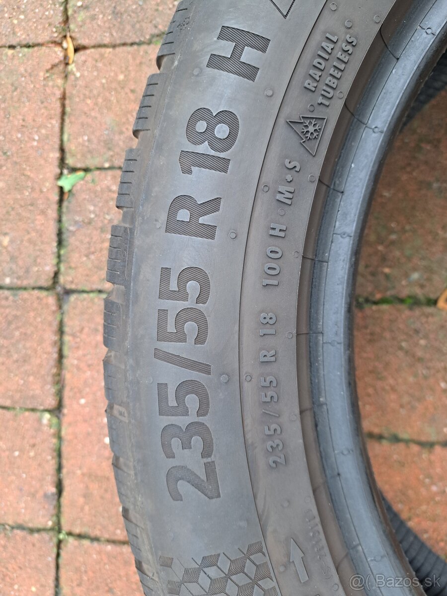 2x Zimné pneu 235/55 R18 Continental - 5