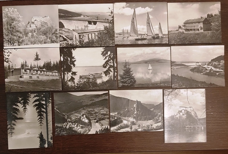 dobové pohľadnice miest a kroje - 5