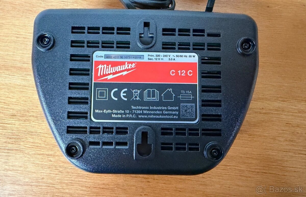 Nová sada akumulátorů MILWAUKEE M12 NRG 6.0 Ah - 5