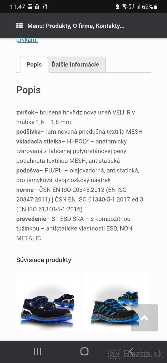 Pracovná obuv Memphis - 5