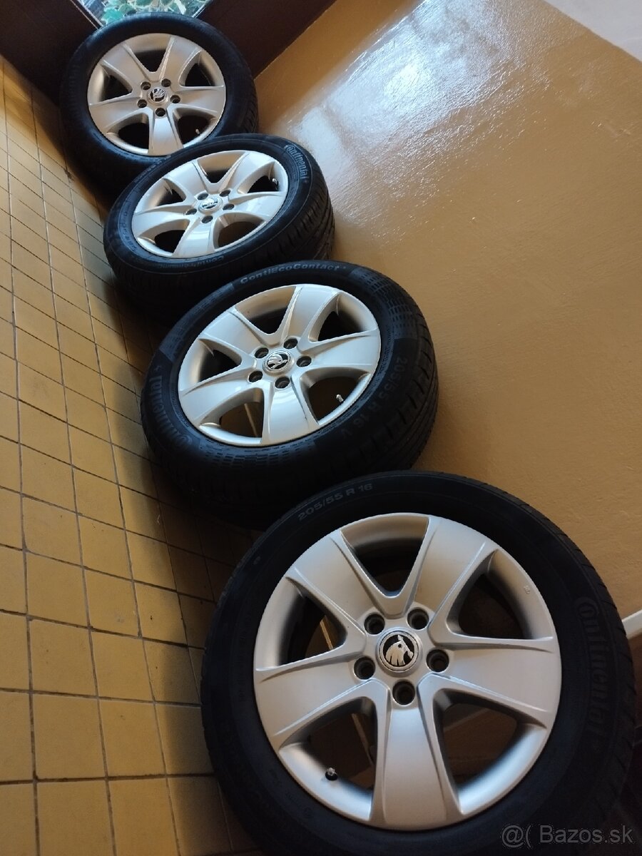 elektrony 5x112 r16 skoda octavia 2,3 - 5