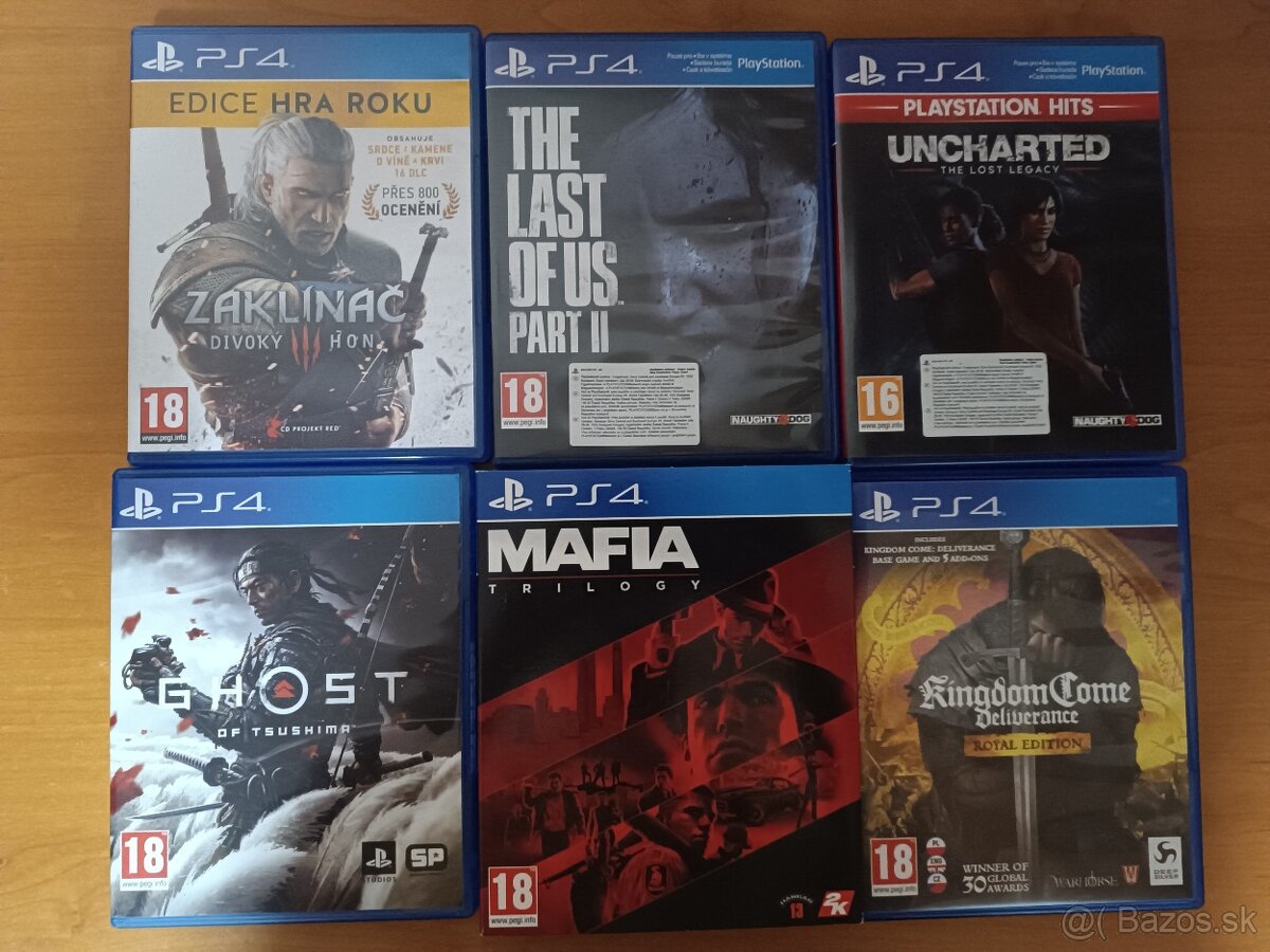 Hry na Playstation 4 - 5