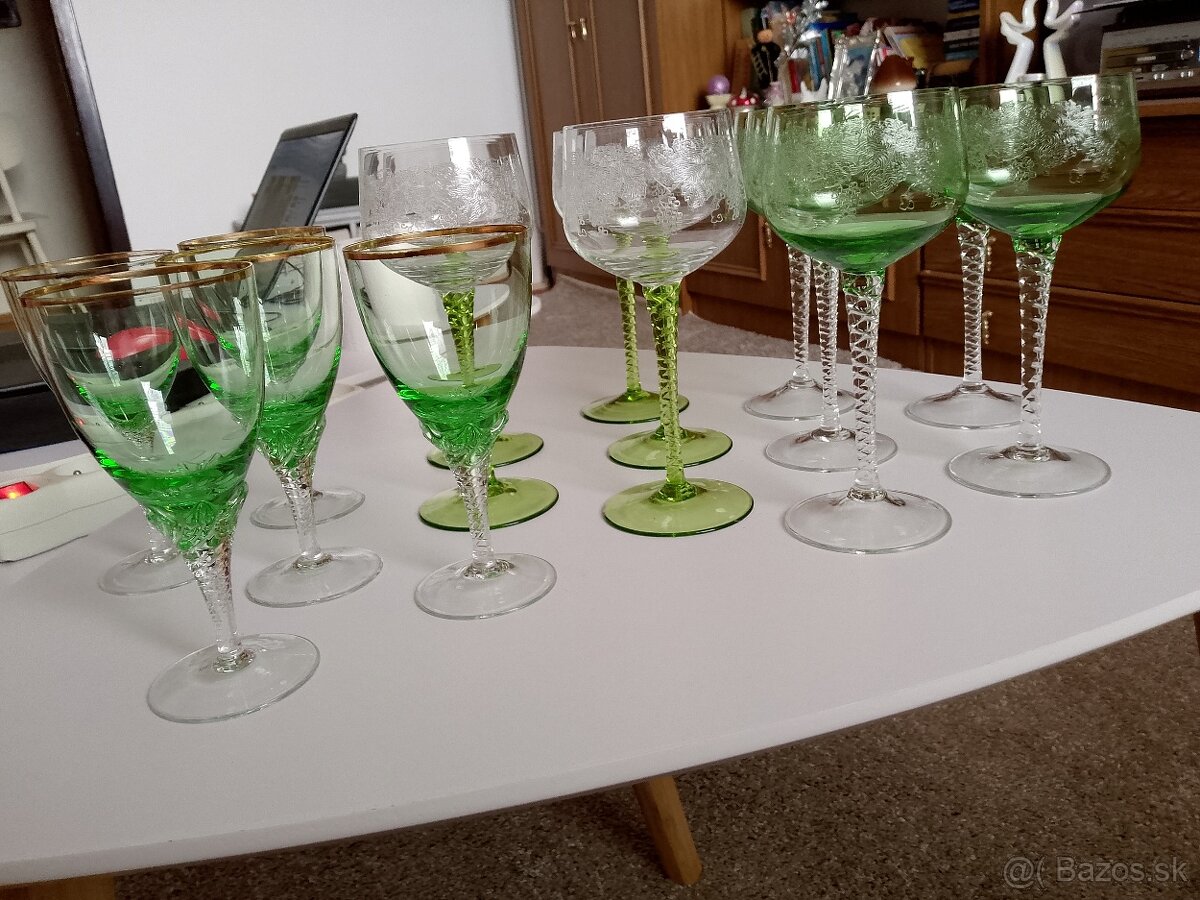 Retro poháre,váza - 5