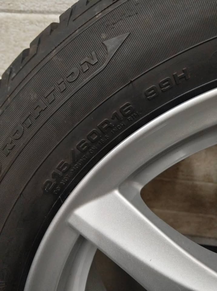 Alu 5 x 108 R 16 + zimné 215/60 16 99 H XL DOT 3524. - 5