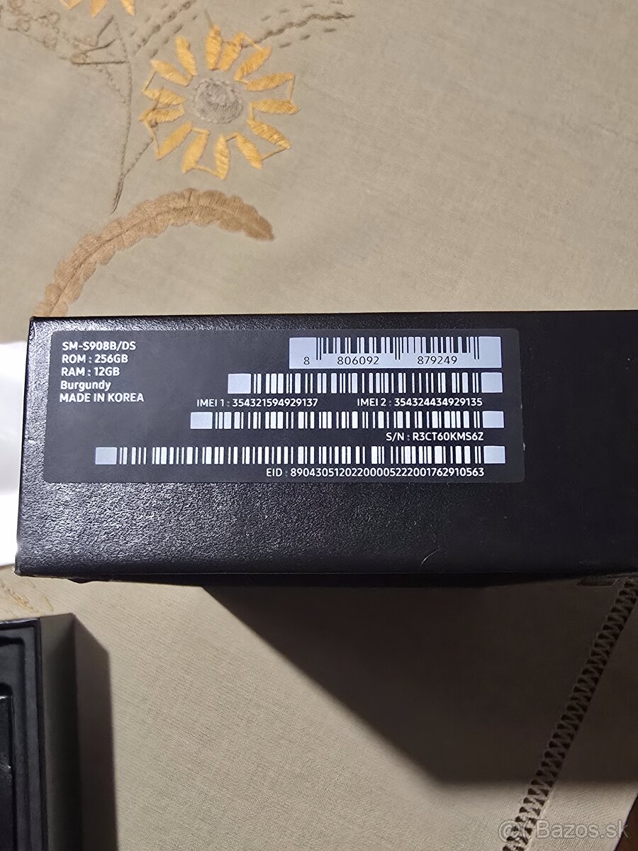 Samsung s 22ultra 12/256GB - 5