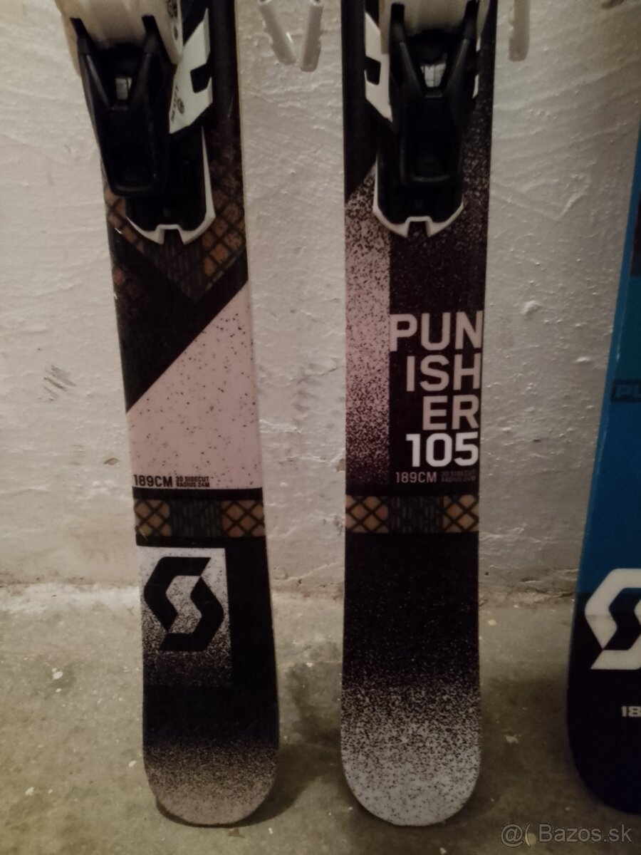 189 cm freeride lyze SCOTT s viazanim - 5