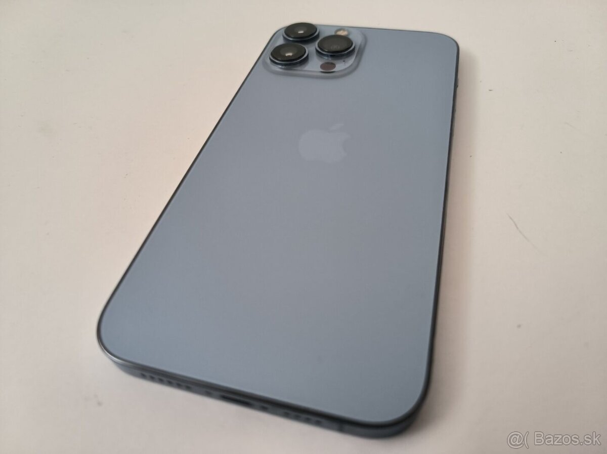 apple iphone 13 PRO MAX 128gb Blue 100% Batéria - 5