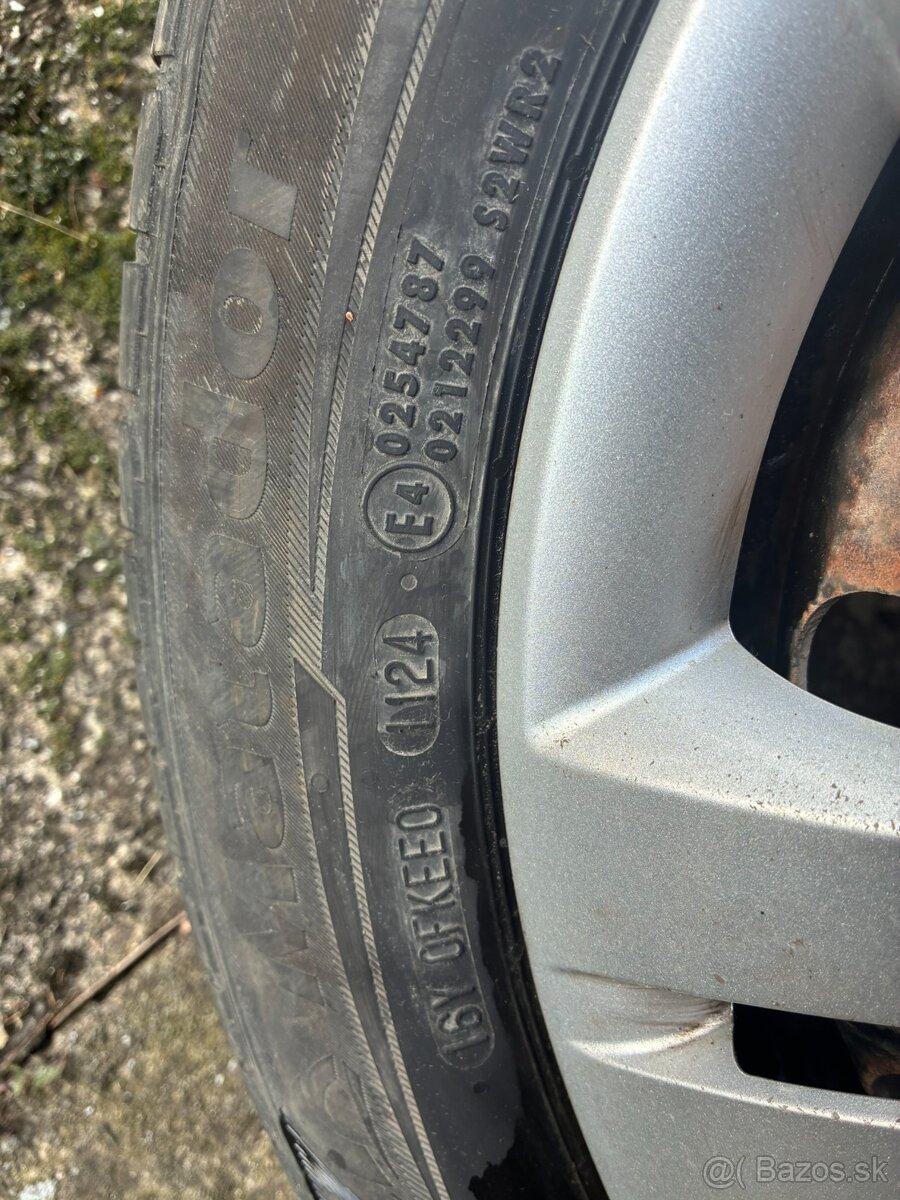 Letne pneumatiky na diskoch 195/55 r15 - 5