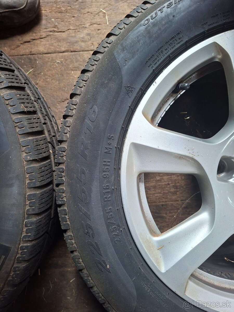 225/55 r16 hliníkové disky - 5