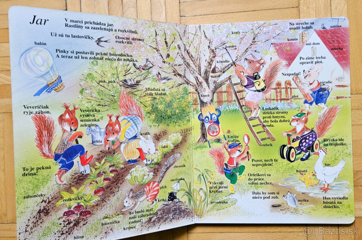 detská kniha 'S Veveričkou do prírody' - 5