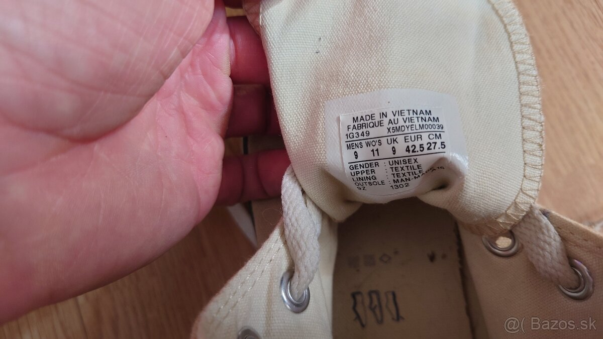 convers all star velkost 42,5 / 27.5 cm - 5