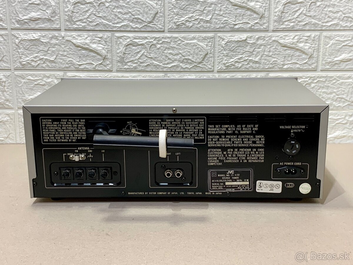 JVC JT-V22 …. FM/AM stereo tuner - 5