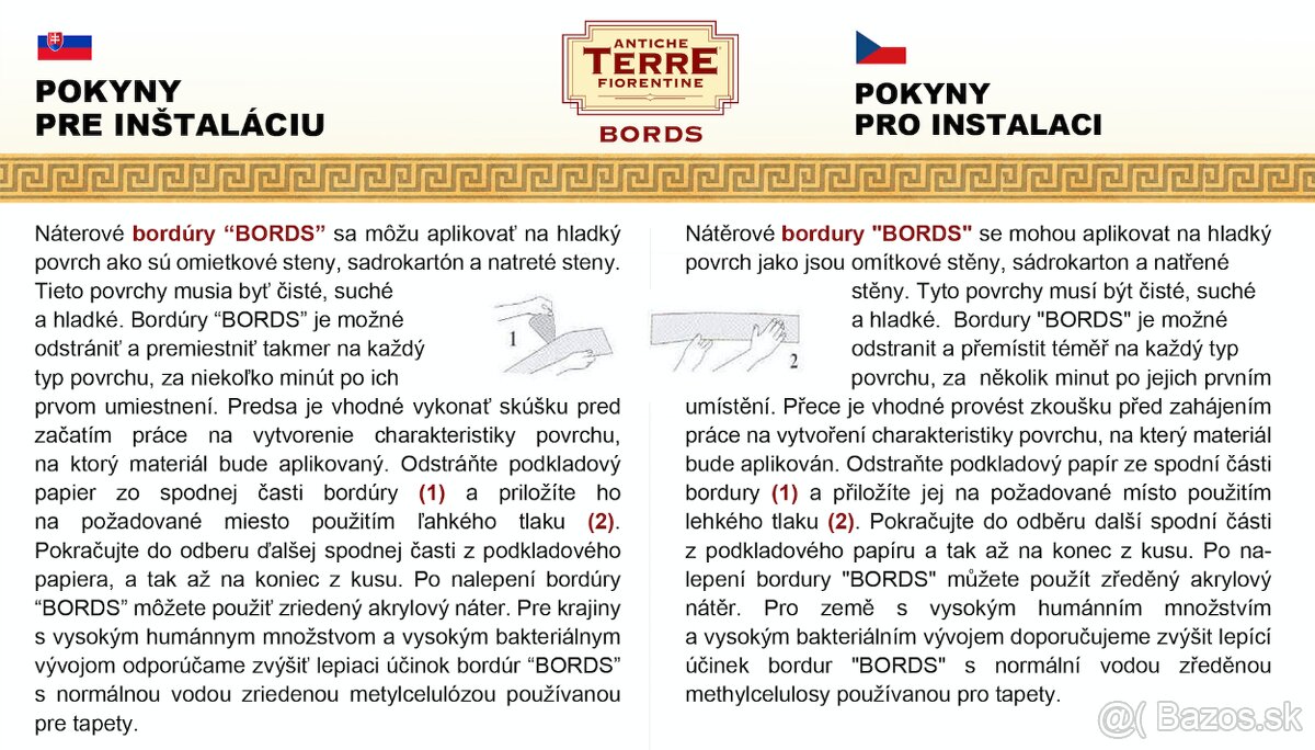 Nová samolepiaca bordúra CANDIS B112 - 5