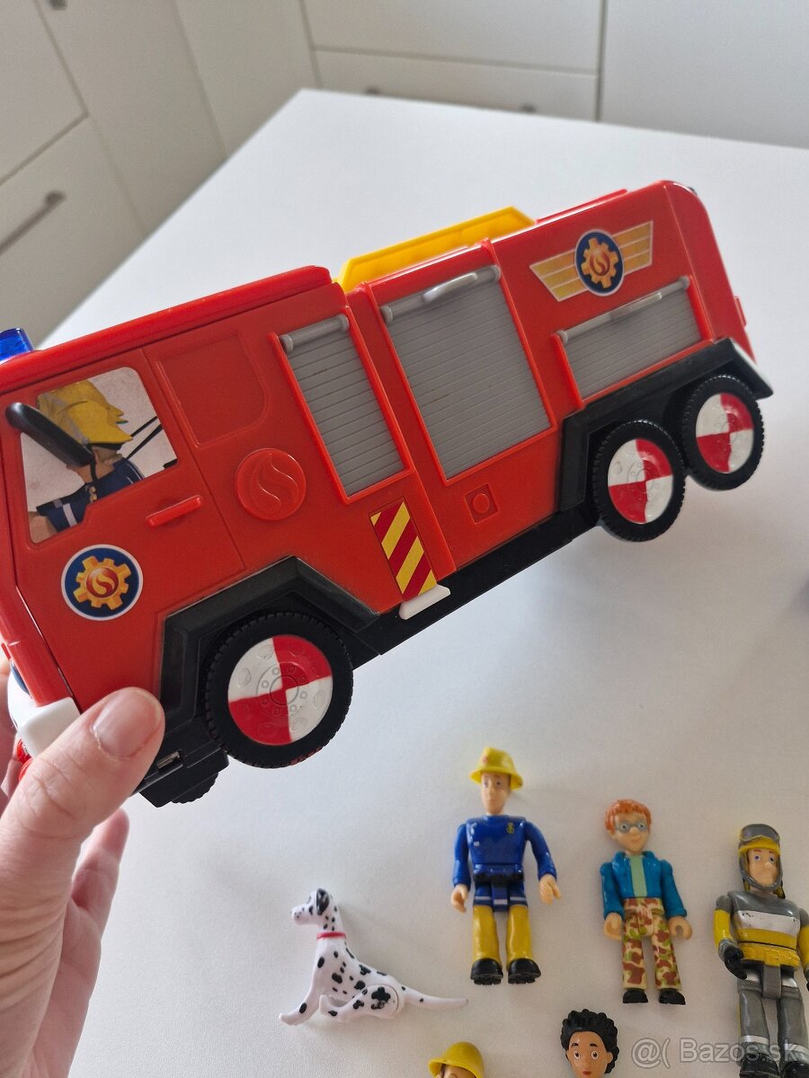 Auto Požiarnik Sam + figúrky - 5